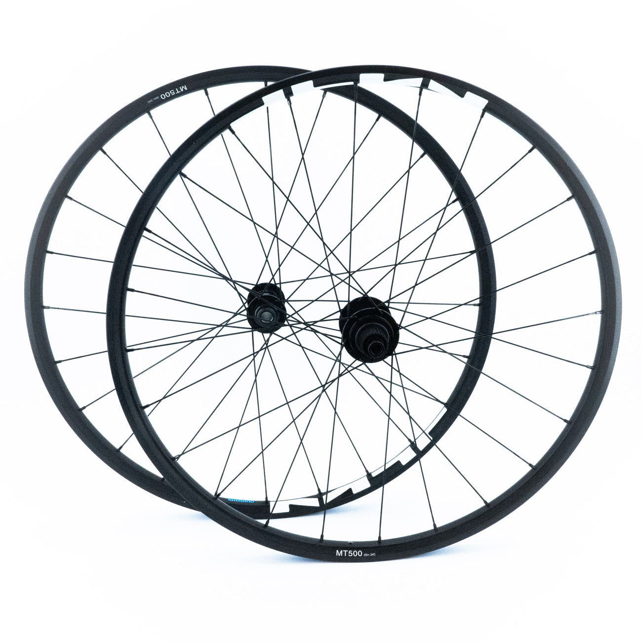 Pair of SHIMANO MT500 29'' Axle 15x110/12x148mm Boost Wheels