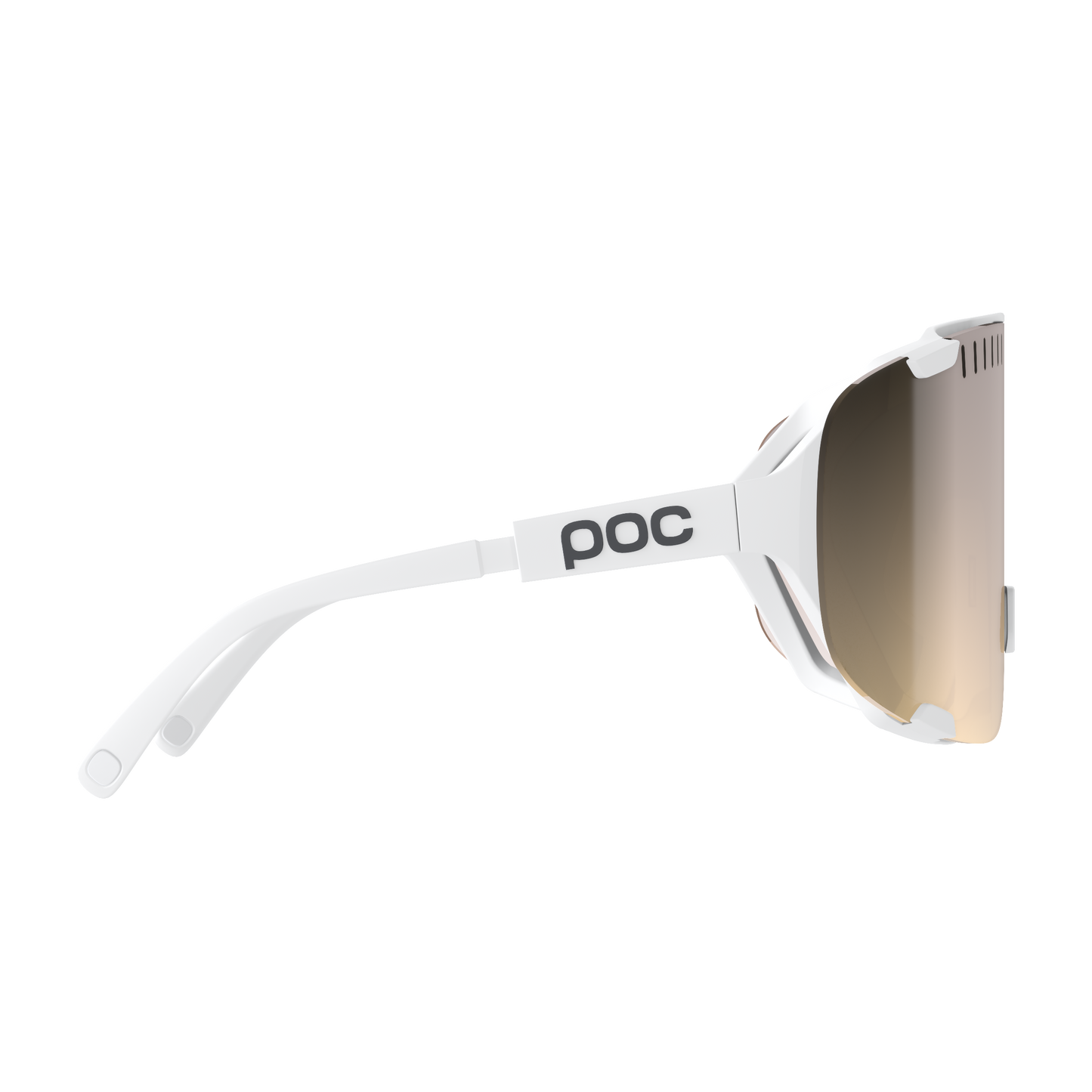 Gogle POC DEVOUR + srebrne soczewki White Clarity Trail Partly Sunny
