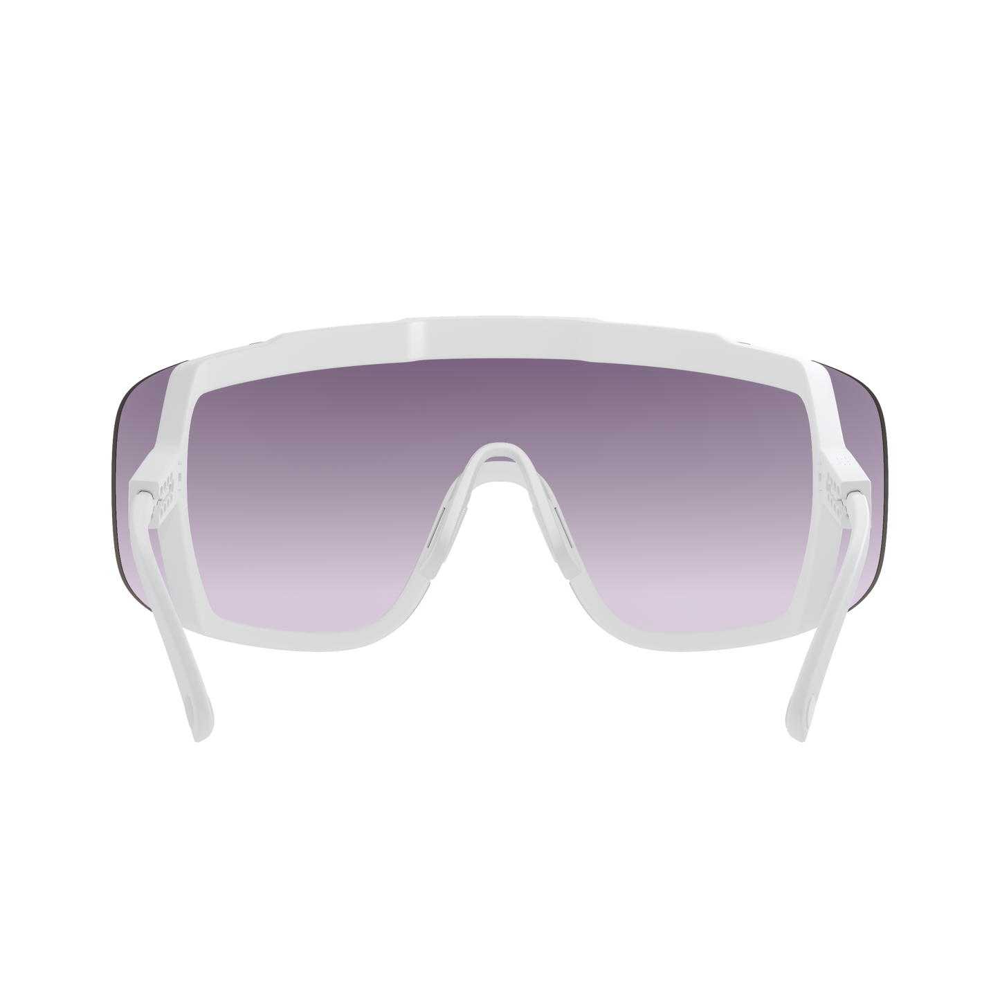 POC DEVOUR + White Goggles Clarity Road/Sunny Silver Lens