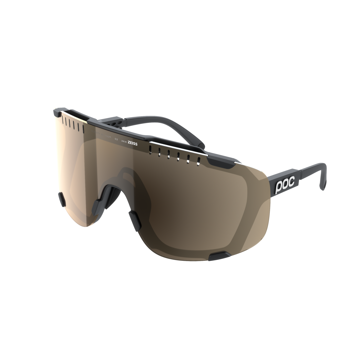 Gogle POC DEVOUR WF + Black/Clarity Trail/Partly Sunny Silver