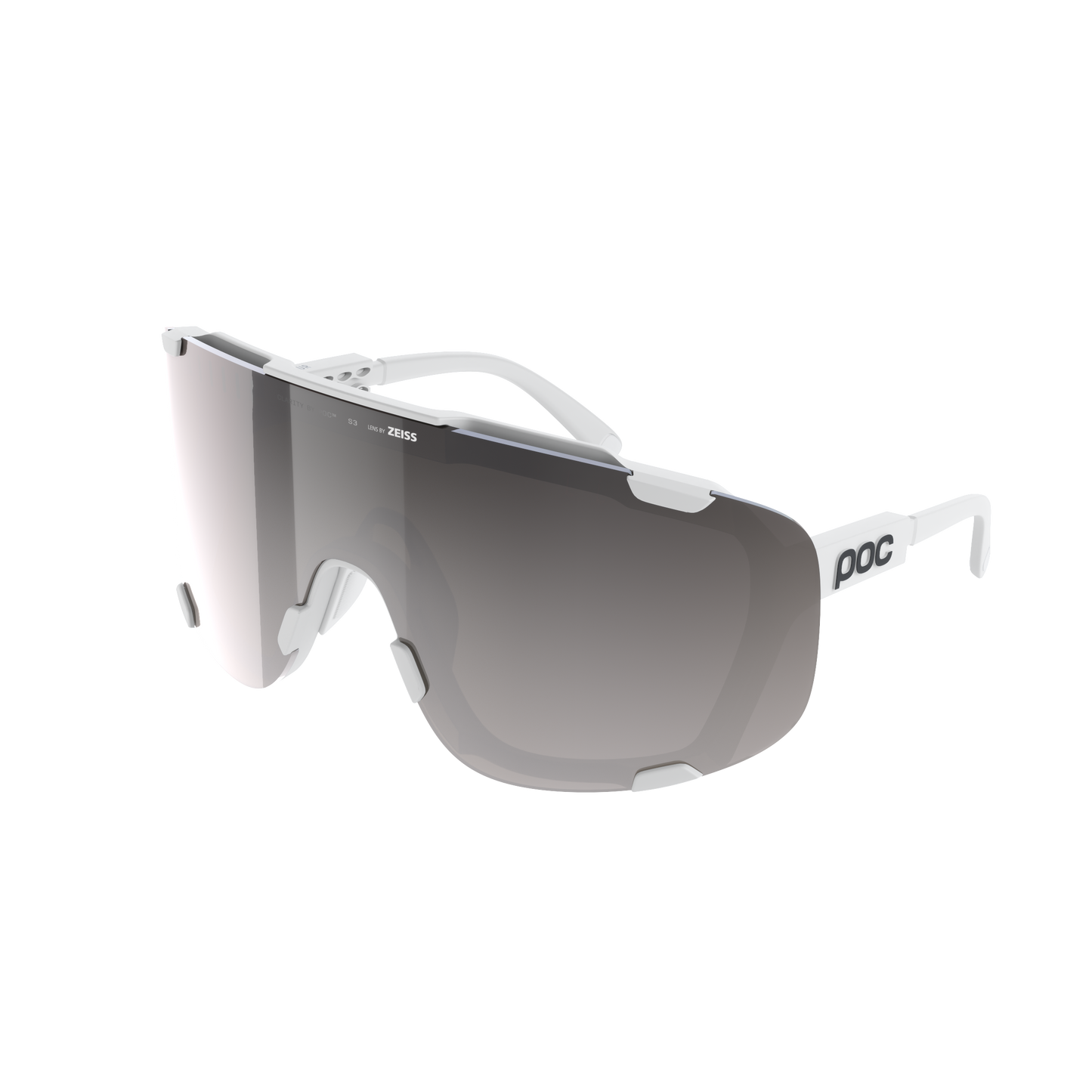 Gogle POC DEVOUR WF + White/Clarity Road/Sunny Silver