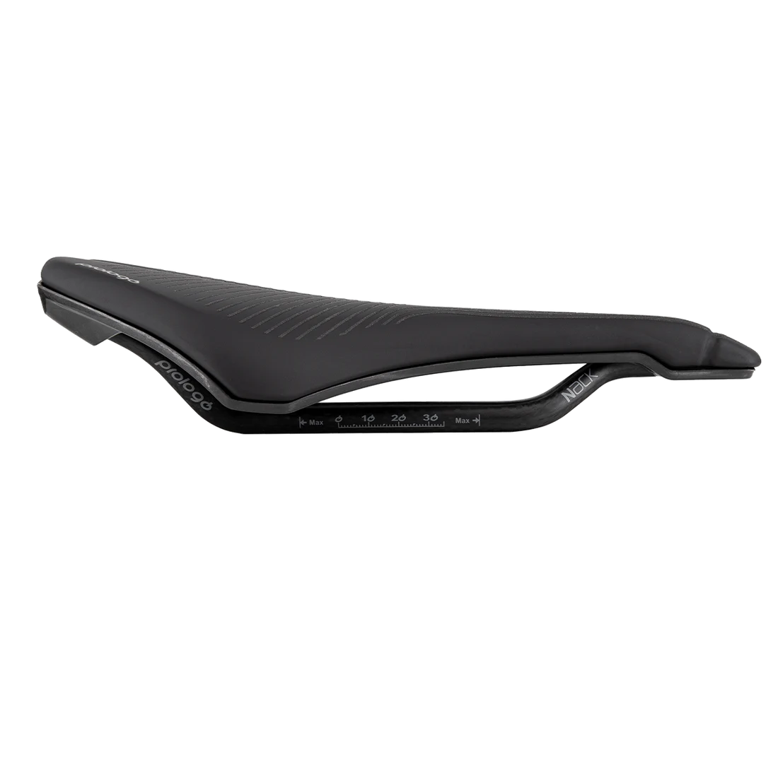 Saddle PROLOGO DIMENSION AGX SLIDE CONTROL Nack Rails Black