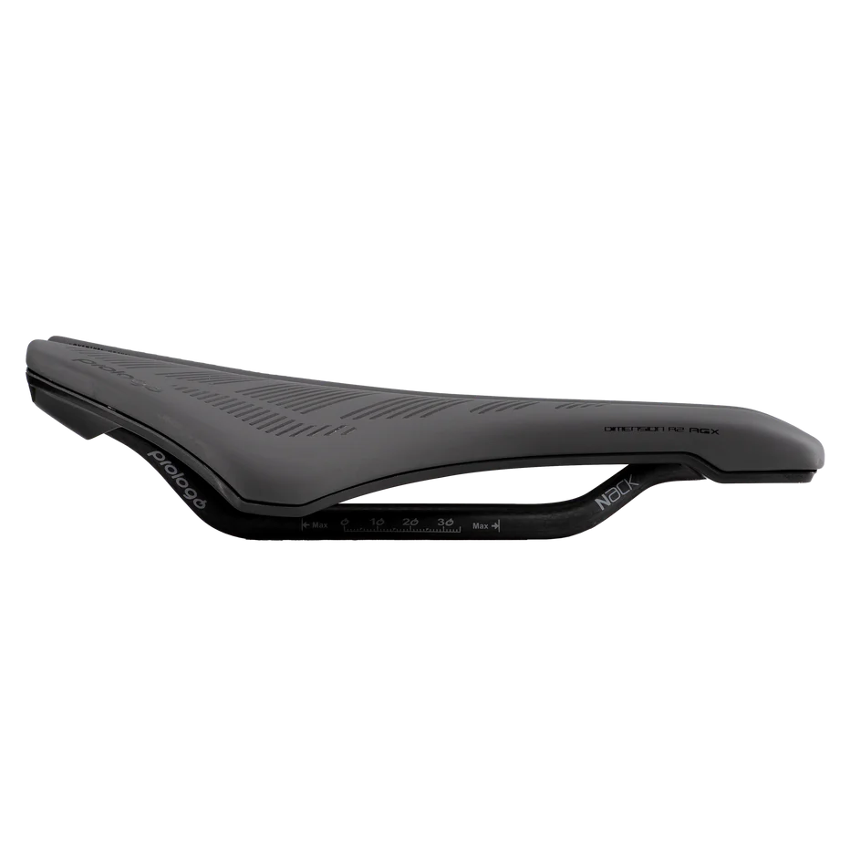 Saddle PROLOGO DIMENSION R2 AGX 143mm Rails Nack Black