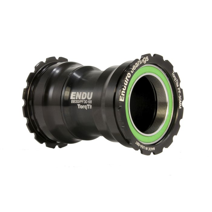 ENDURO BEARINGS TorqTite PF30 bottom bracket 30mm axle (Narrow) Inox Black