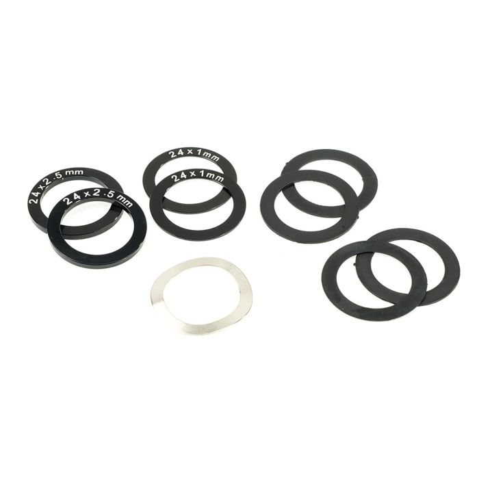 Spacer kit for ENDURO BEARINGS- Outboard bottom bracket - 24x37mm