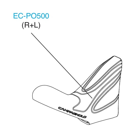 Pokrowce CAMPAGNOLO POTENZA 2017 CENTAUR 2018 POWER-SHIFT 11V BLACK