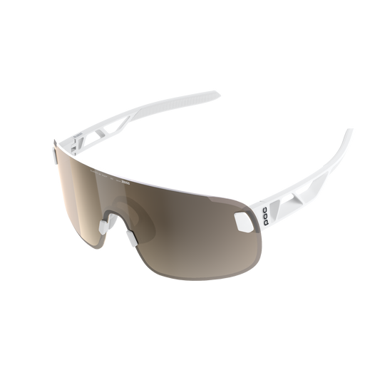 POC ELICIT Goggles White/Clarity Trail/Partly Sunny Silver