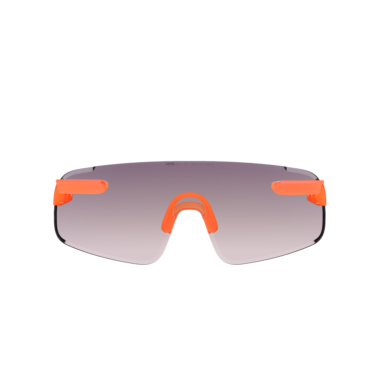 POC ELICIT TORIC Półprzezroczyste fluorescencyjne pomarańczowe okulary Clarity Road Partly Sunny Gold