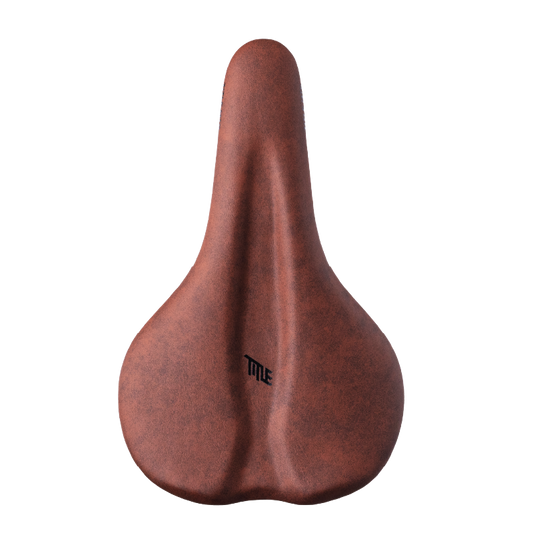 Siodło Title ES1 Enduro brązowe, rozmiar M 145 mm