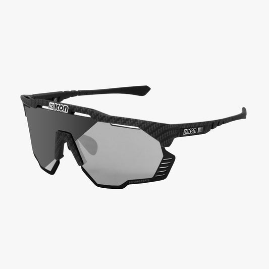 Okulary przeciwsłoneczne SCICON AEROSHADE KUNKEN Black Photocromic Silver