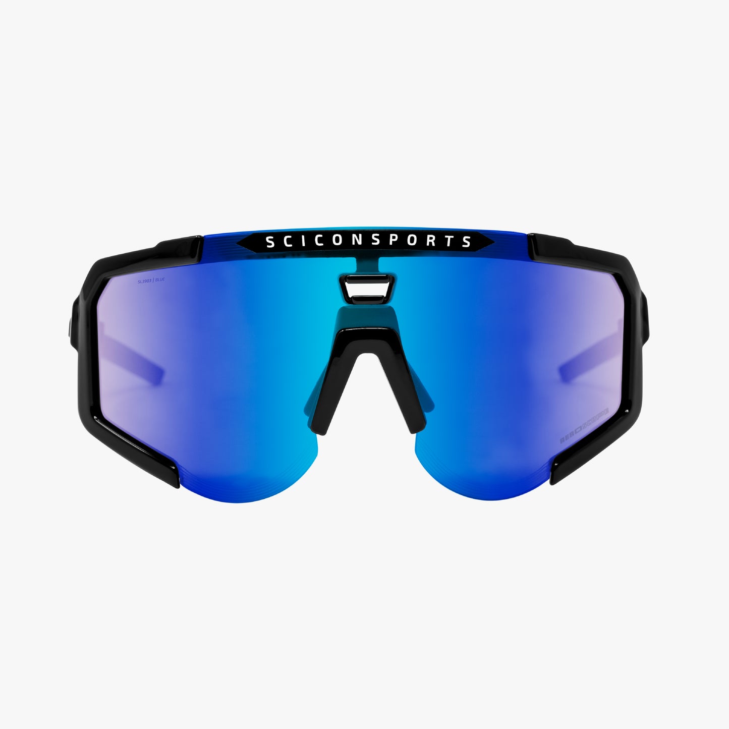 Okulary SCICON AEROSCOPE Black Multimirror Blue