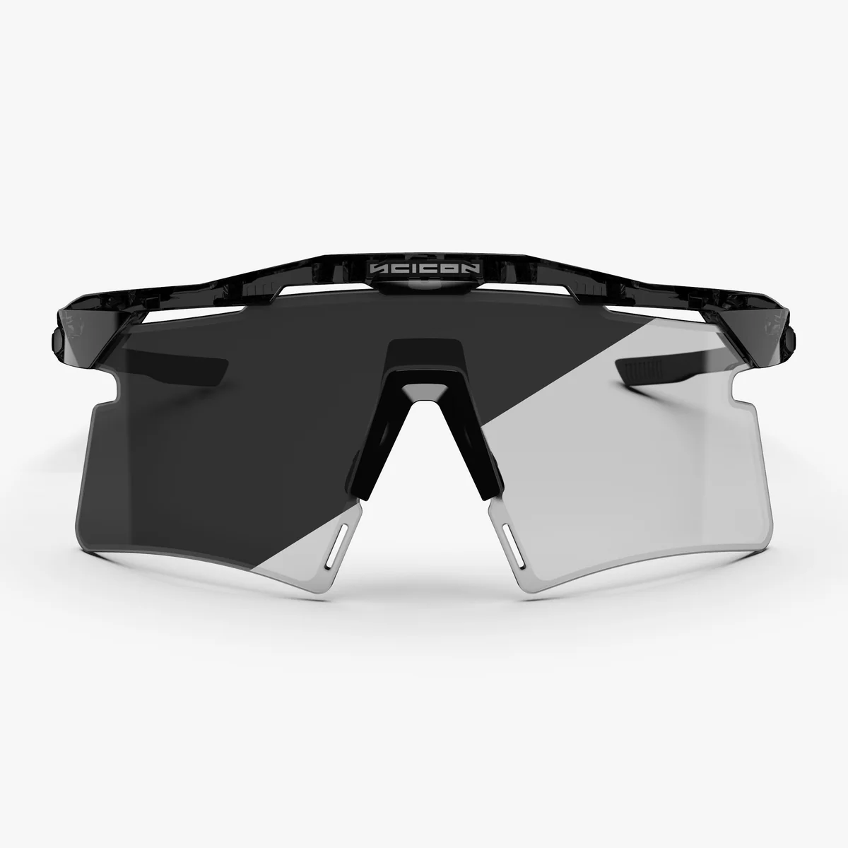 Okulary przeciwsłoneczne SCICON AEROSHADE 2.0 TITANIUM Black Crystal Gloss Grey Photochromic Lens
