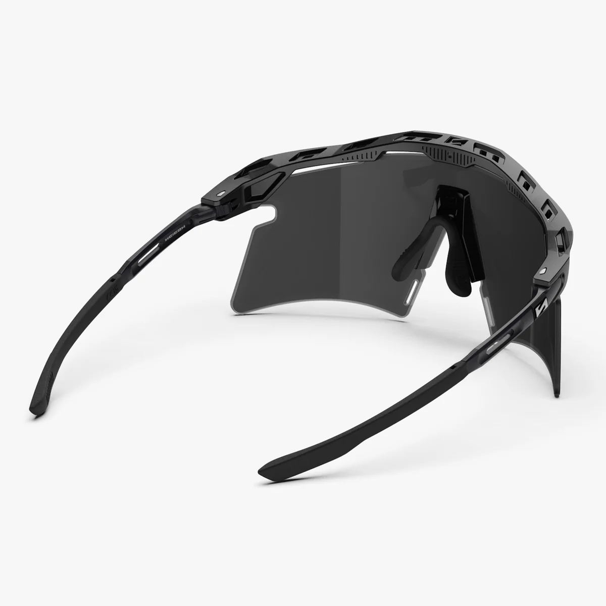 Okulary SCICON AEROSHADE 2.0 TITANIUM Matt Black Multimirror Silver + różowe soczewki