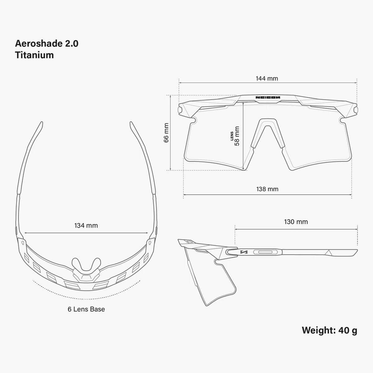Okulary SCICON AEROSHADE 2.0 TITANIUM Czarny kryształ z połyskiem Multimirror Silver + różowe soczewki