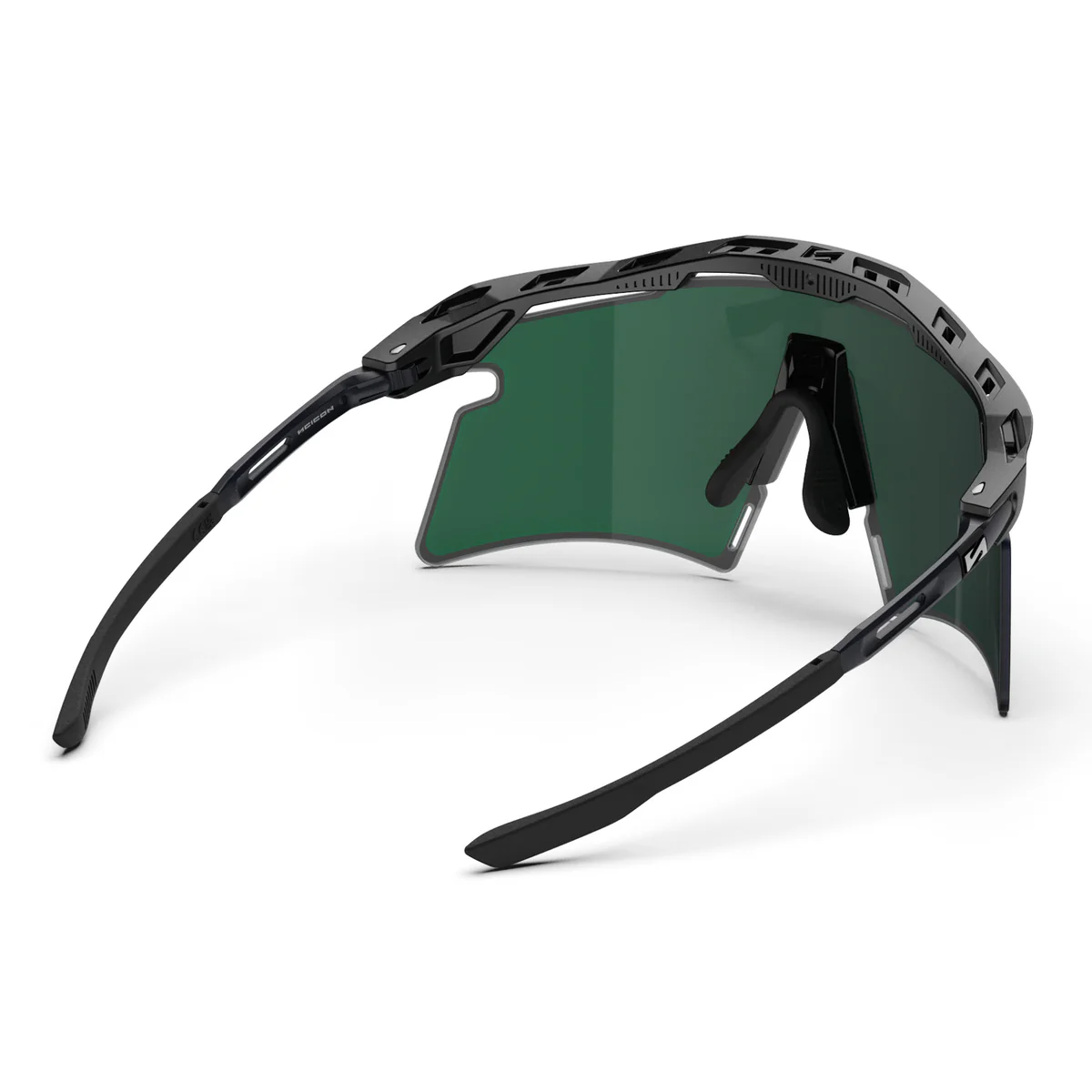 SCICON AEROSHADE 2.0 TITANIUM Glasses Black Matt Multimirror Lens Blue Green + Pink