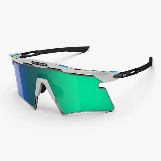 Goggles SCICON AEROSHADE 2.0 TITANIUM WC EUROPEAN CHAMPION Multimirror Lens Blue Green + Pink