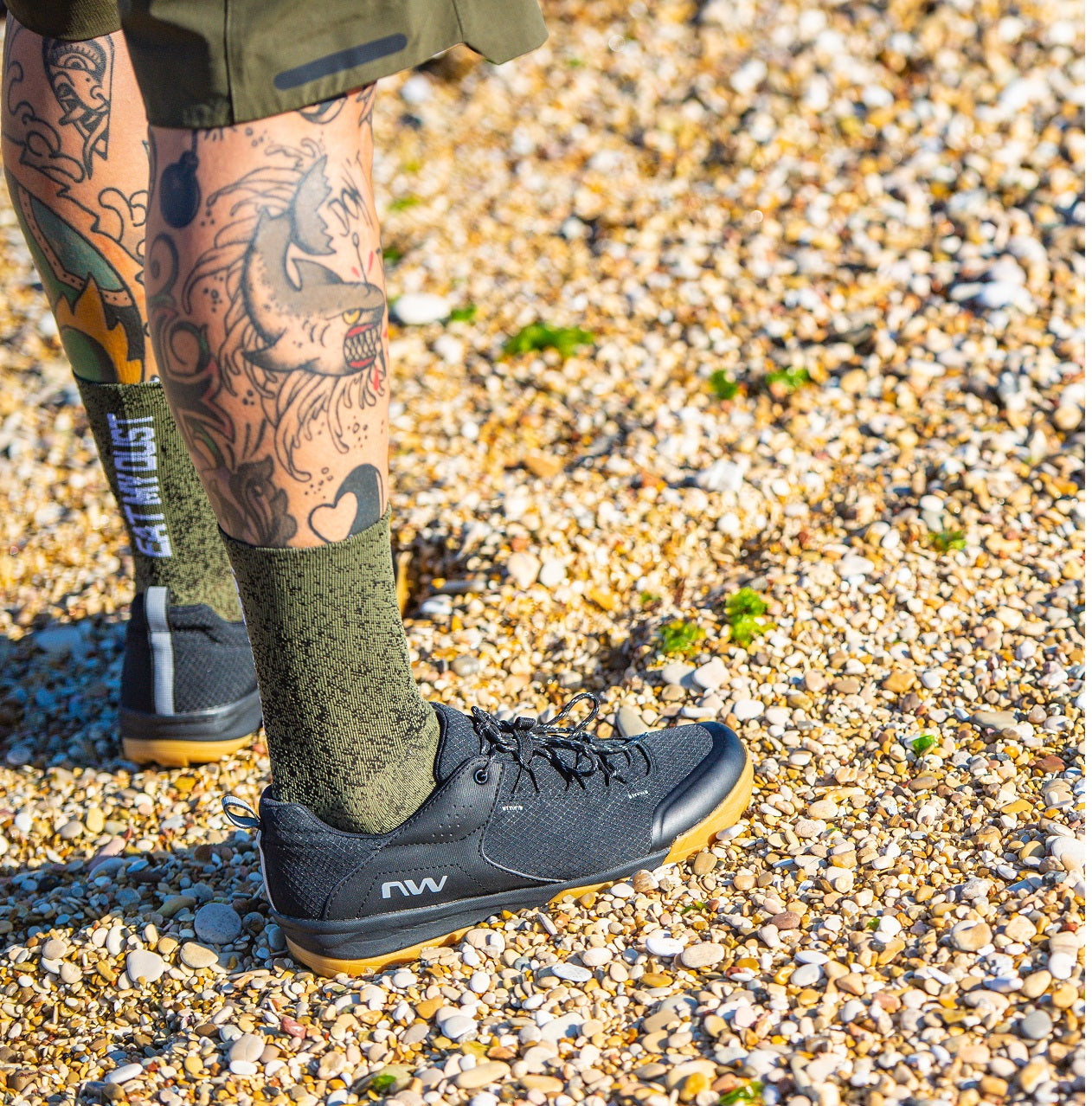 NORTHWAVE EAT MY DUST Socks Green