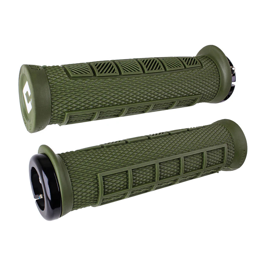 Chwyty ODI ELITE PRO V2.1 Lock-on 130 mm Olive