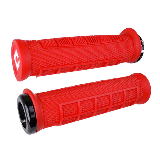 Chwyty ODI ELITE PRO V2.1 Lock-on 130 mm czerwone