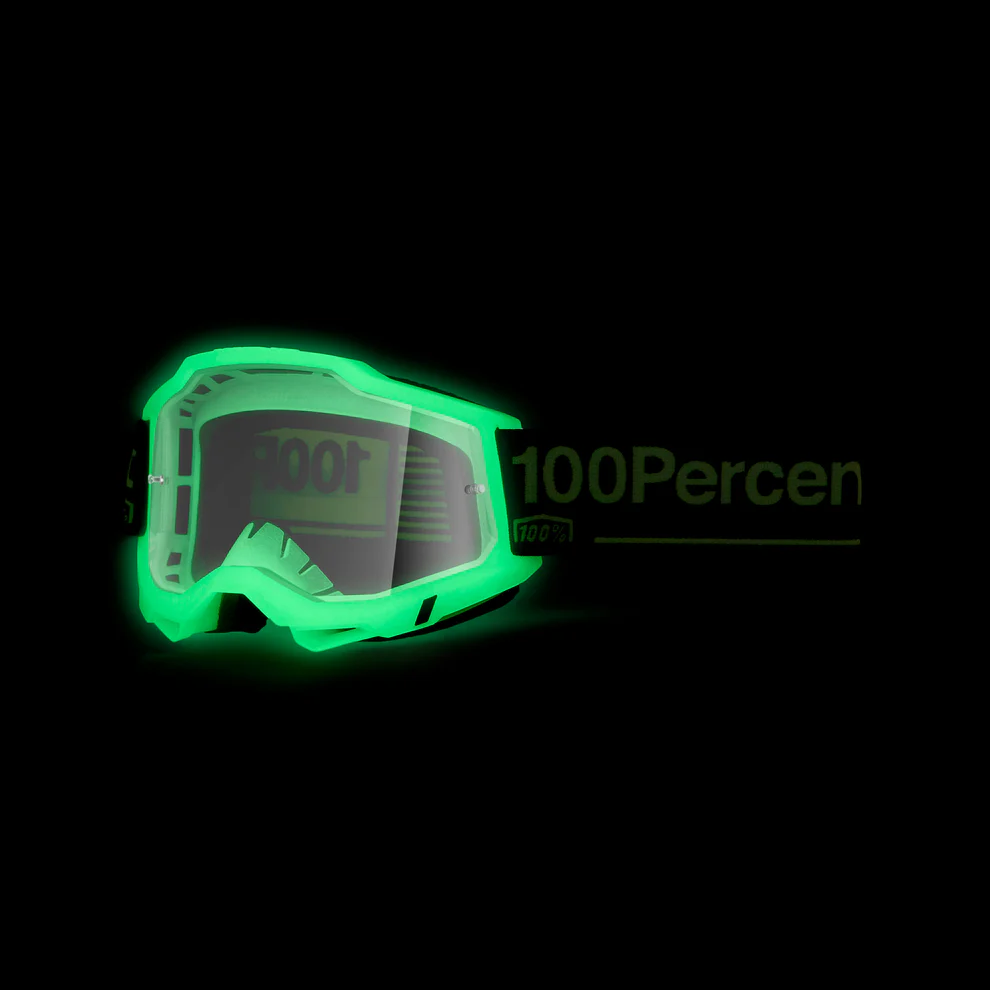 ACCURI 2 GLOW 100% Maska Biały przezroczysty ekran