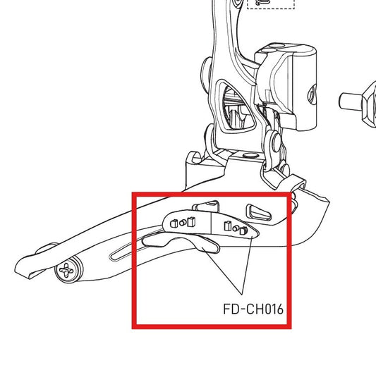 WKŁADKA CAMPAGNOLO DO WIDELCA DÈR. AV. CHORUS 11V