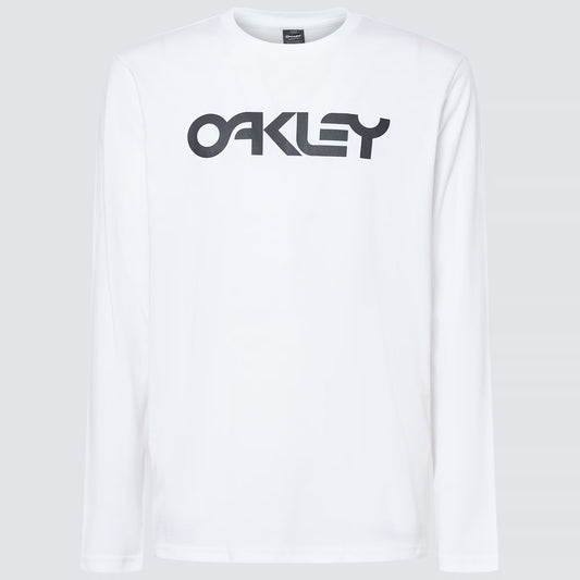 T-Shirt OAKLEY MARK II 2.0 z długim rękawem biały/czarny
