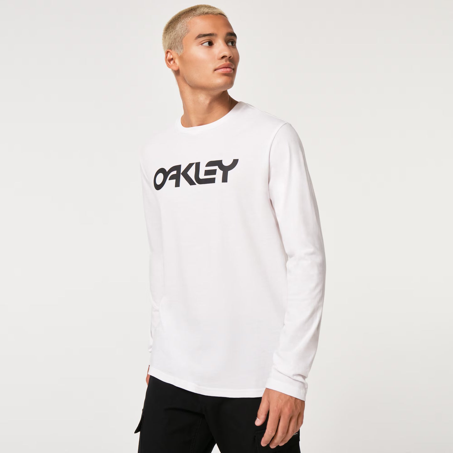 Koszulka z długim rękawem OAKLEY MARK II 2.0 biały/czarny