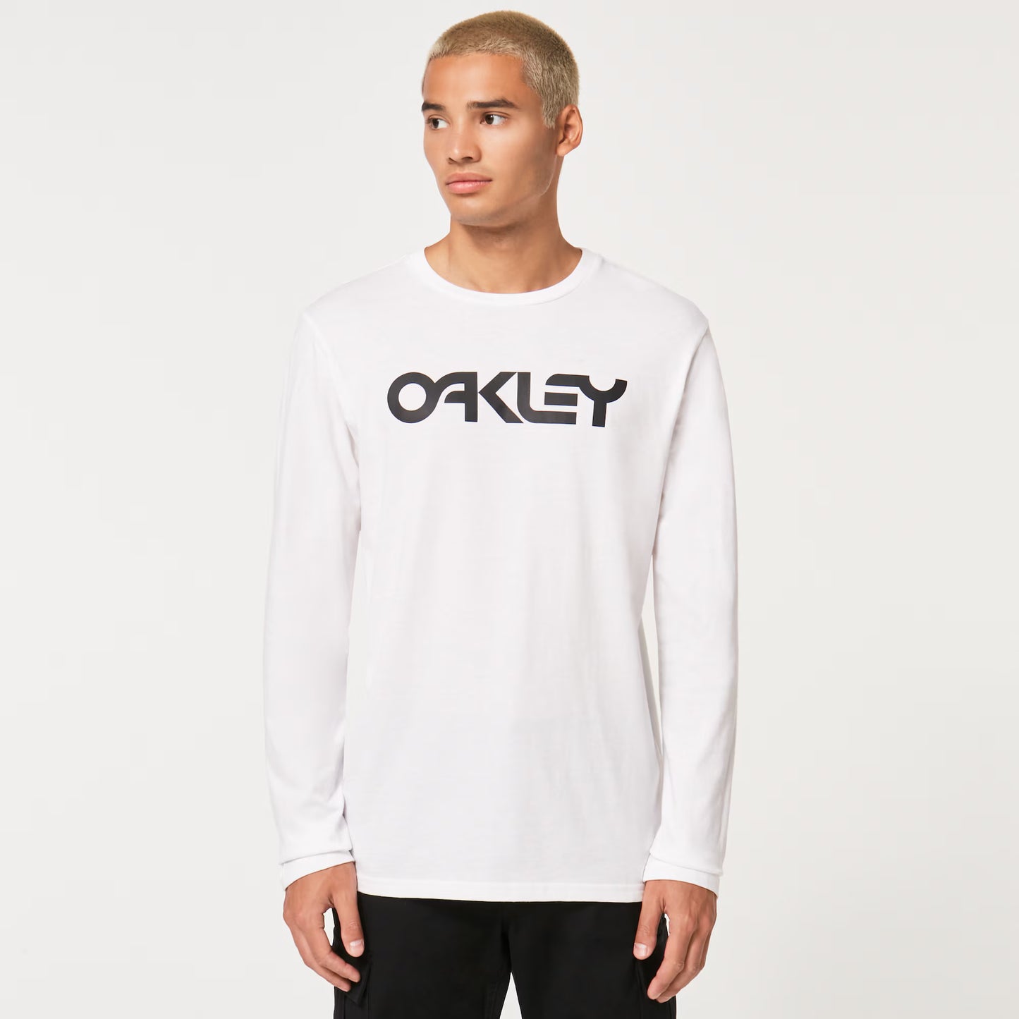 Koszulka z długim rękawem OAKLEY MARK II 2.0 biały/czarny