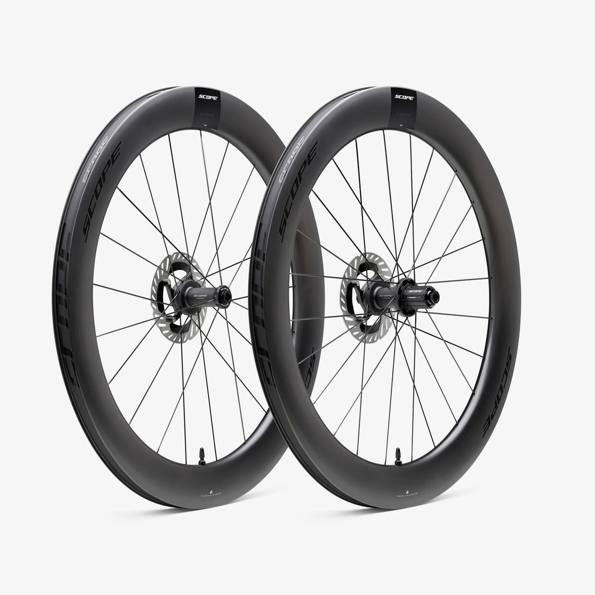Komplet kół SCOPE Race All Road R6.A Tubeless Ready (Centerlock) Biały