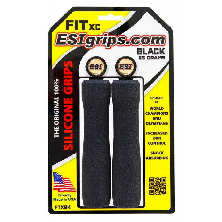 Grips ESI FIT XC (EXTRA CHUNKY/CHUNKY COMBO) 130 mm Black