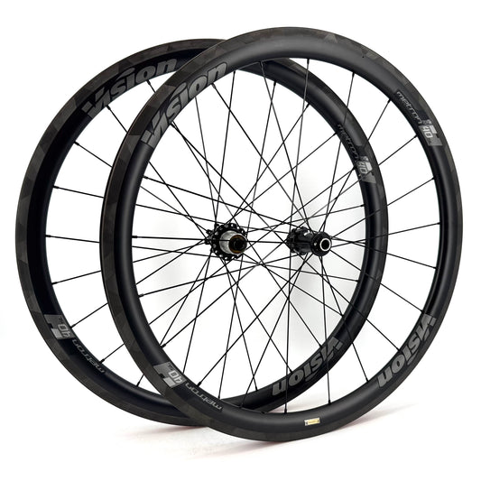 Pair of VISION METRON 40 SL Tubeless Ready Wheels (Center Lock)