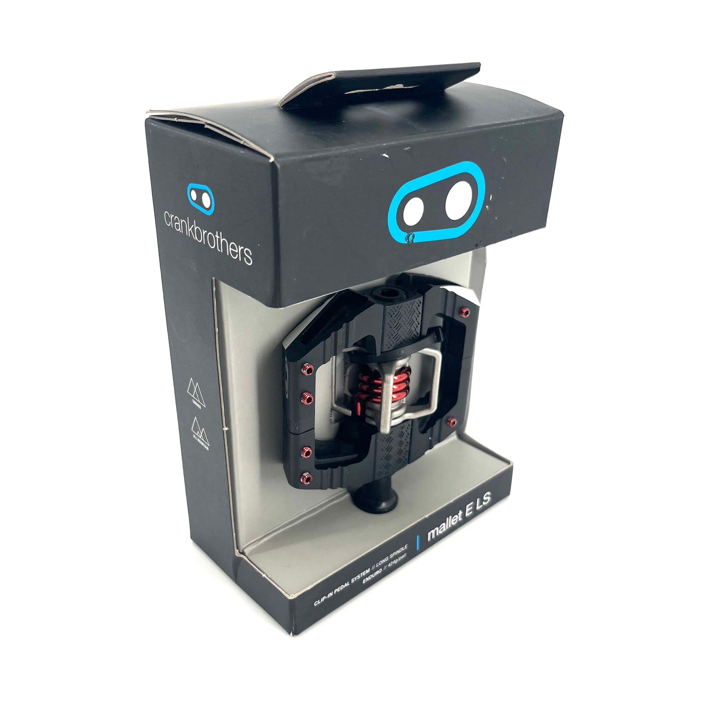 Pedały CRANKBROTHERS MALLET ENDURO LS czarny/czerwony