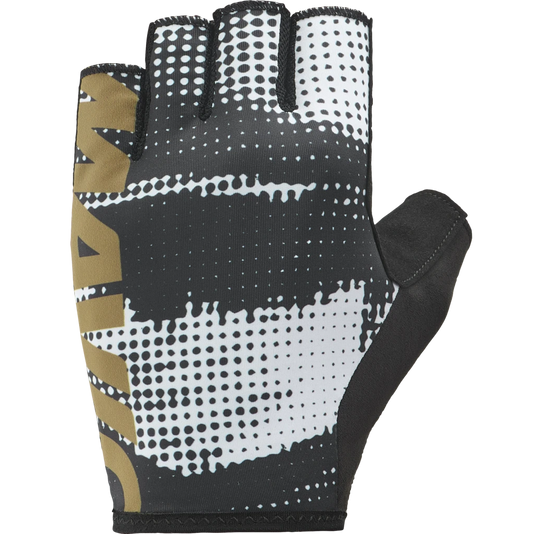 MAVIC ESSENTIAL PADDED GRAPHIC Short Gloves Black/White