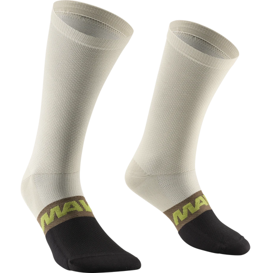 MAVIC ESSENTIAL HIGH Beige Socks