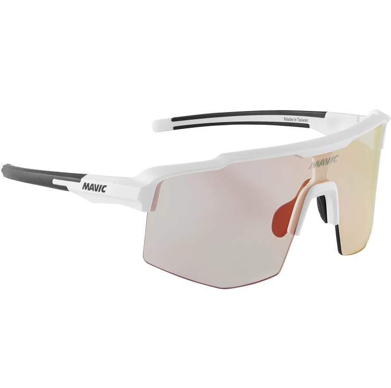 Gogle MAVIC MVS SHIELD Biało-czerwone soczewki fotochromowe