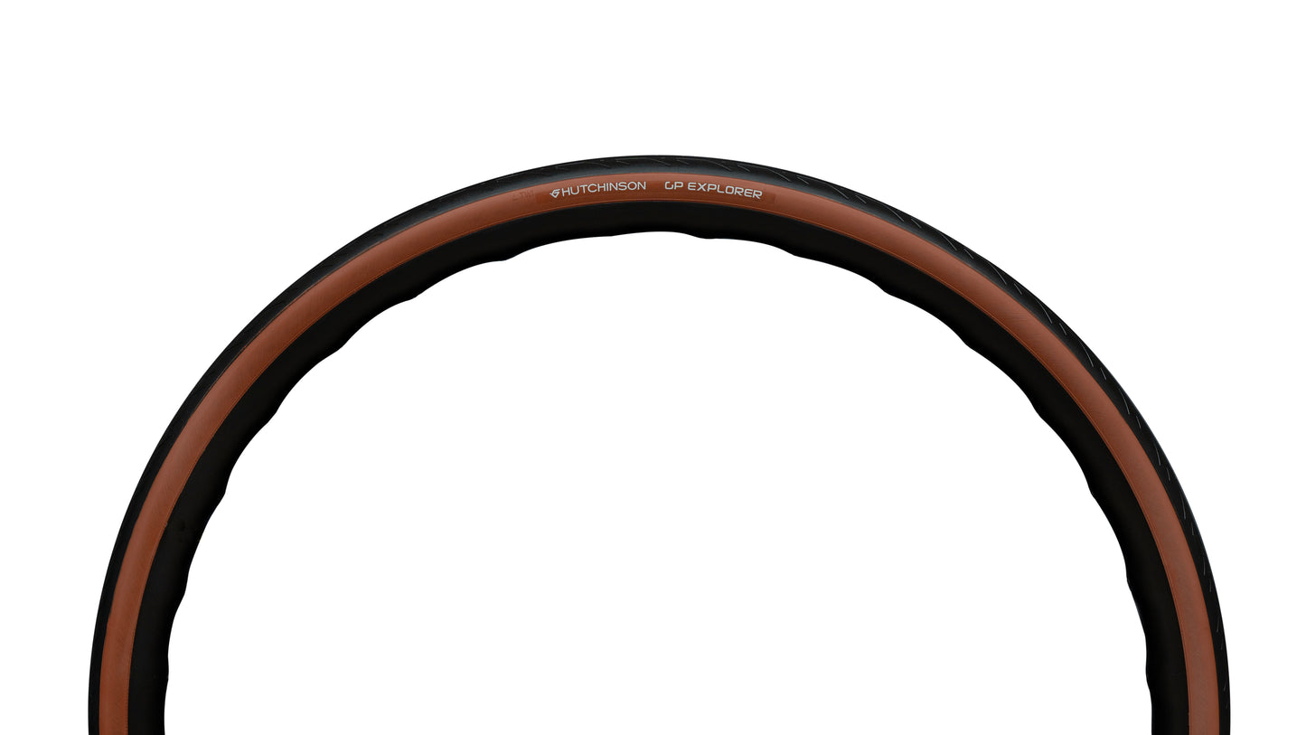 Opona HUTCHINSON GP EXPLORER 700c TubeType Brown