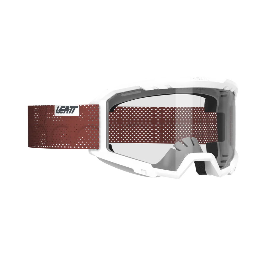 Gogle LEATT VIZION 2.0 MTB białe CLEAR 90 VLT
