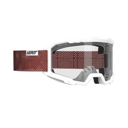 Gogle LEATT VIZION 2.0 MTB białe CLEAR 90 VLT