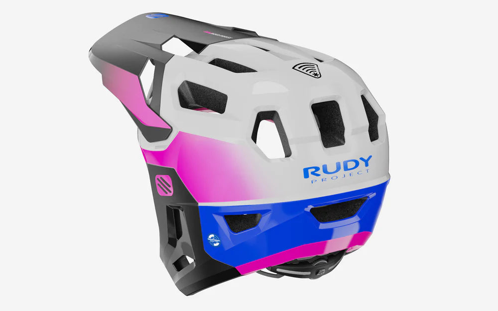 Kask MTB RUDY PROJECT TERRAFORM PRO biały/różowy