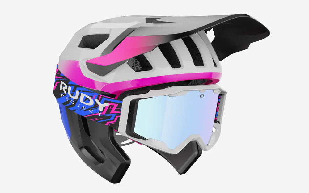 Kask MTB RUDY PROJECT TERRAFORM PRO biały/różowy