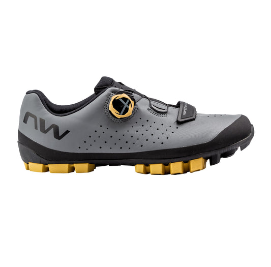 Buty MTB NORTHWAVE HAMMER PLUS szary/żółty