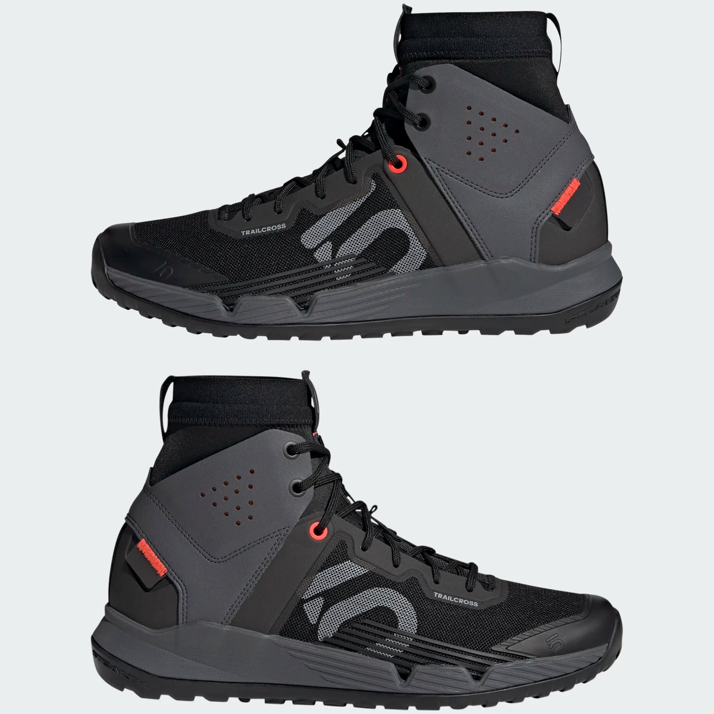 FIVE TEN TRAILCROSS MID PRO MTB Shoes Black/Grey/Red