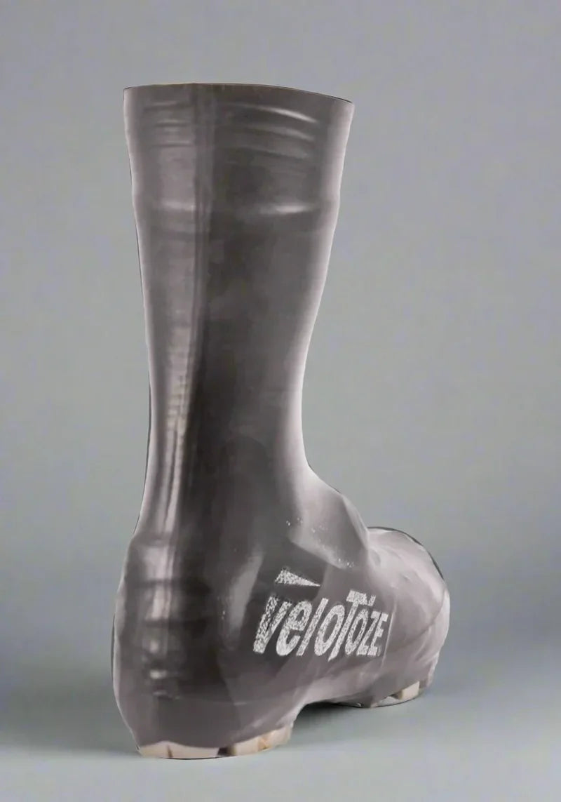 Nakładki na buty VELOTOZE HAUTES 2.0 SUPER STRONG, czarne/białe
