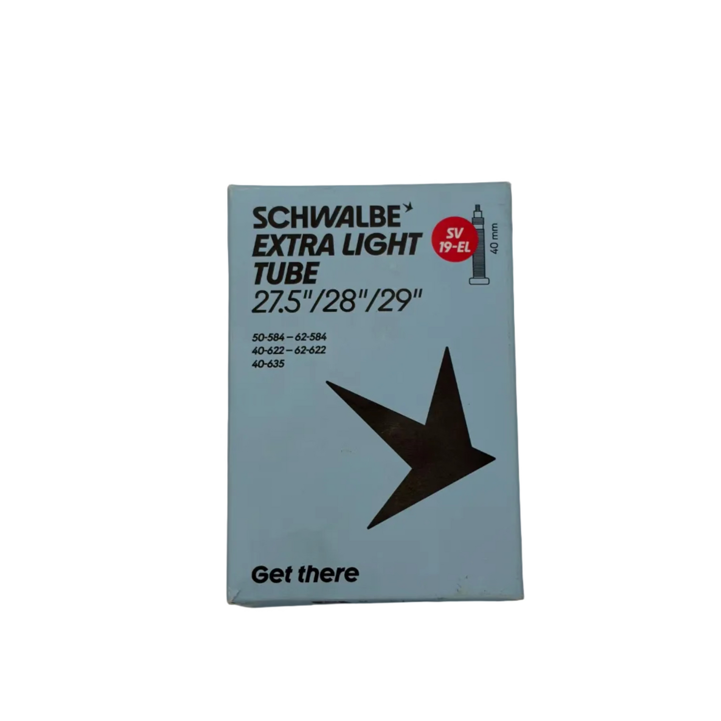 Dętka SCHWALBE EXTRA LIGHT SV 19L 27,5x2,0/2,40 – 29x1,75/2,40 Presta 40 mm