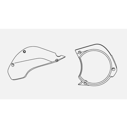 Standard SHIMANO SM-DUE80-A drive unit cover