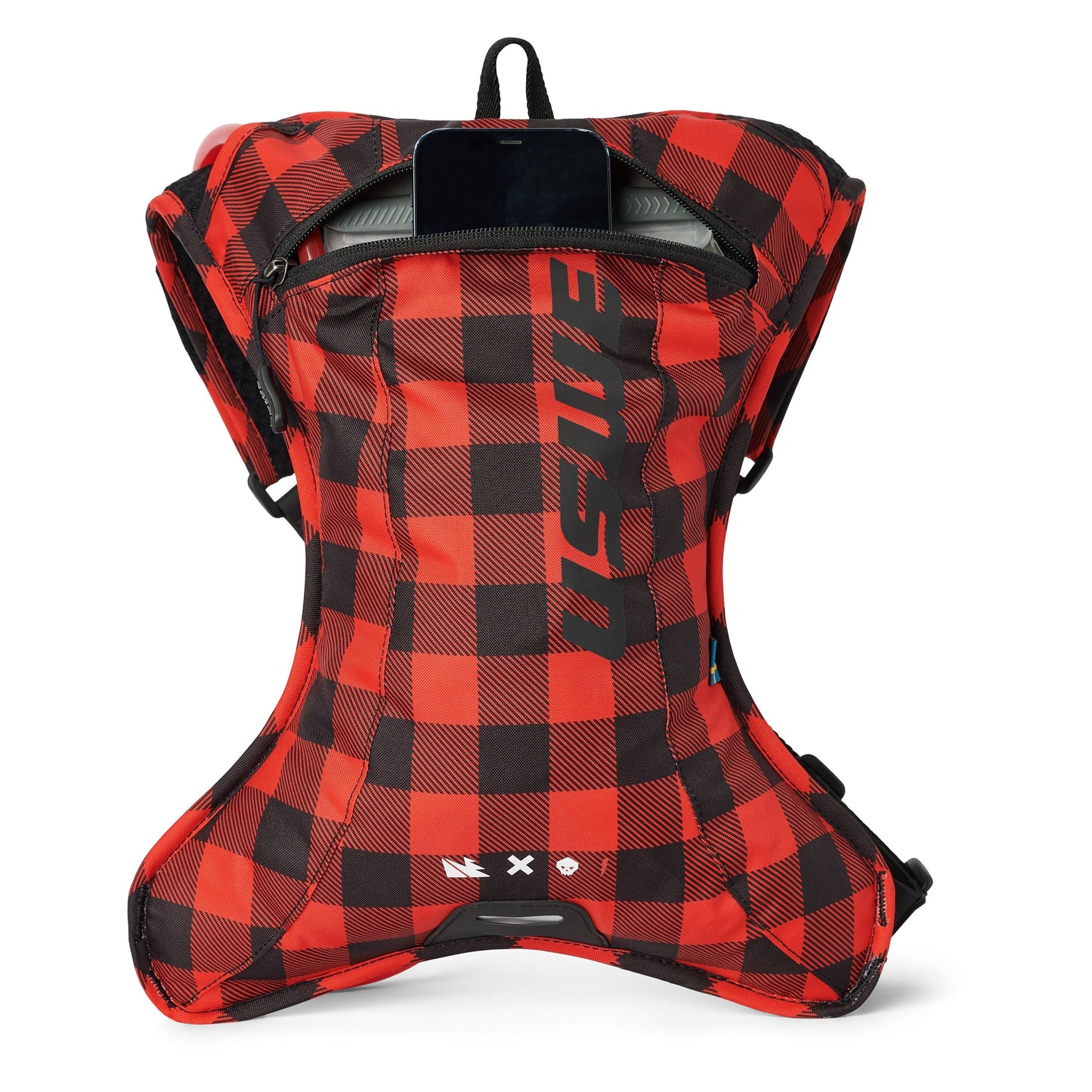 USWE OUTLANDER XC 2 L Flannel Red/Black Hydration Pack