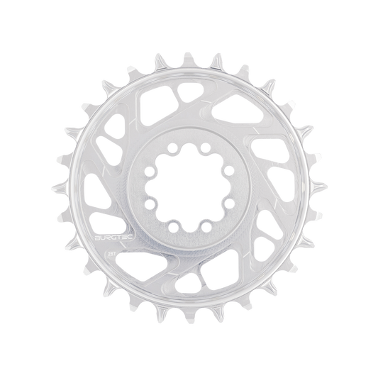 Chainrings Mono BURGTEC THICK THIN 12 Speed BOOST Direct Mount 8 Screws T-Type Narrow Wide Offset 3mm Silver