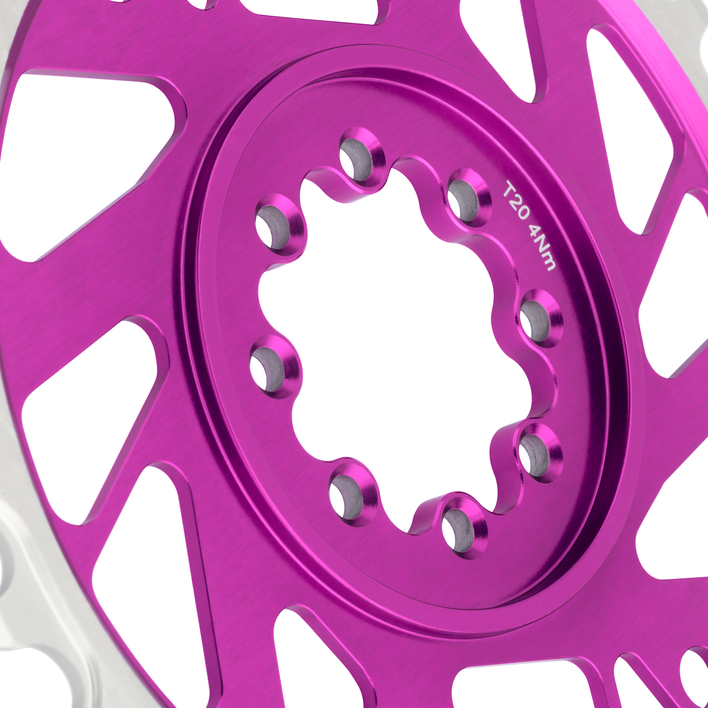 Plateau Mono BURGTEC THICK THIN 12V BOOST Direct Mount 8 Vis T-Type Narrow Wide Offset 3mm Violet