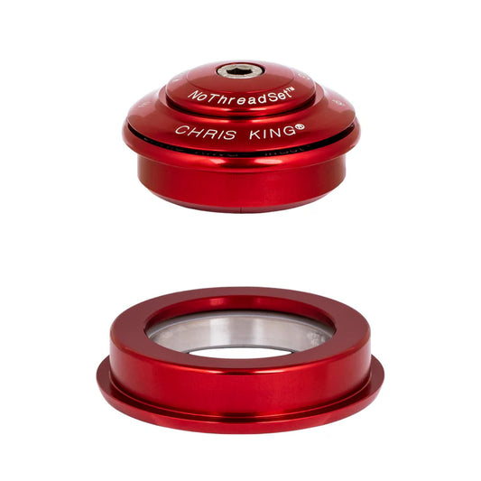 Półzintegrowany zestaw słuchawkowy CHRIS KING INSET 2 1"1/8-1,5" ZS44/ZS56 czerwony