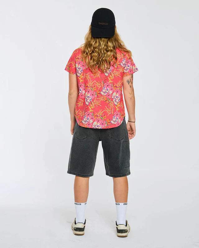 DHARCO JORT UNISEX COASTAL WASH Szorty Czarny
